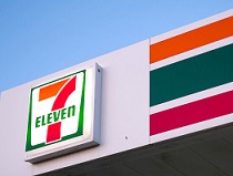 Picture of 7/11 logo and colour scheme