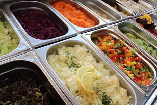 Salad Bar of a restaurant