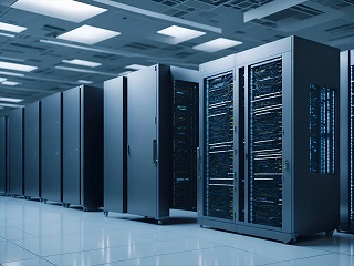 Picture of Server racks in a data centre