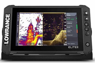 Picture of a Lowrance Fish Finder